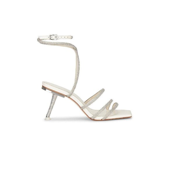 Cult Gaia Isa Sandal Optic White Womens Size 36 6 - Picture 1 of 12